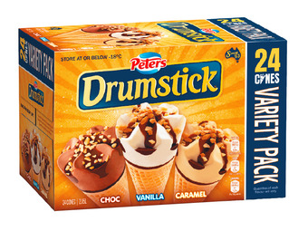 Foodworks Peters drumstick ice cream 24 pack 2.85l offer