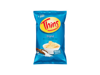 Foodworks Thins, samboy, french fries or natural chip co 100-175g offer
