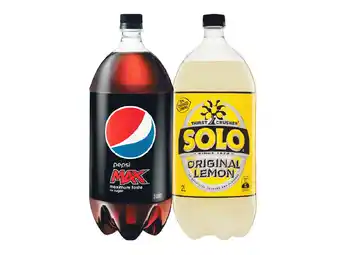 Foodworks Pepsi or schweppes soft drink 2l offer