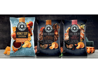 Foodworks Red rock deli potato chips 150/165g offer