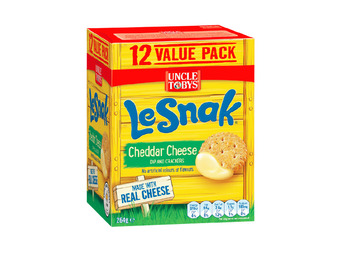 Foodworks Uncle tobys le snak 264g offer