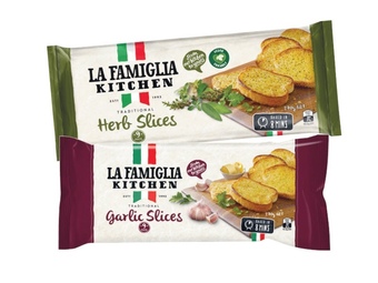 La famiglia garlic bread slices 270g 9 pack