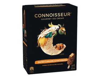 Foodworks Connoisseur ice cream 4/6 pack offer