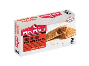 Foodworks Mrs mac’s pastry bakes 2 pack 310g offer