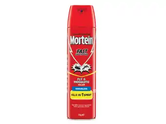 Foodworks Mortein odourless, low allergenic or fast knockdown insect spray 300/350g offer