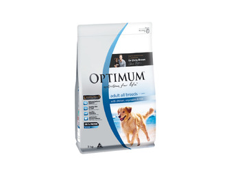 Foodworks Optimum dry dog food 2.5-3kg offer