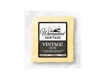 Warrnambool cheese 200/250g