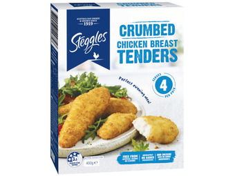 Foodworks Steggles chicken tenders 400g offer