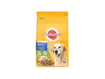Foodworks Pedigree dry dog food 2.5/3kg offer