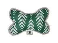 Buddy & Belle Plush Bone Toy, Amazon Green Aztec/ Grey