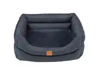 Pet stock Buddy & Belle Water Resistant Outdoor Bolster Bed, Charcoal offer