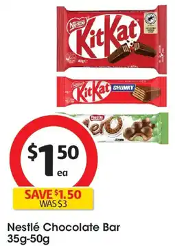 Coles Nestlé chocolate bar offer