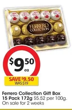 Coles Ferrero Collection Gift Box offer