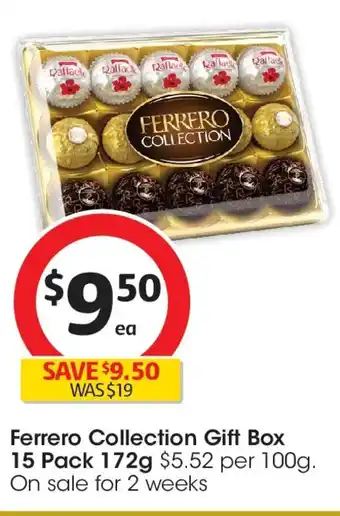 Coles Ferrero Collection Gift Box offer