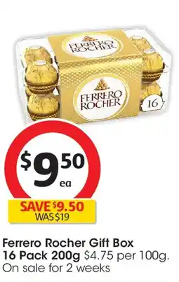 Coles Ferrero rocher gift box offer