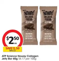 Coles Atp science noway collagen jelly bar offer