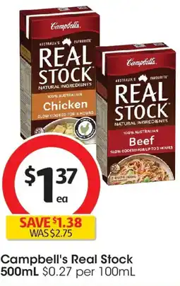 Coles Campbell's real stock offer