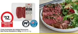Coles Coles australian no added hormones beef rump medallions offer