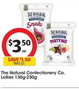 Coles The natural confectionery co. lollies offer