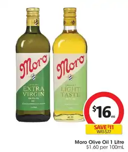 Coles Moro olive oil offer