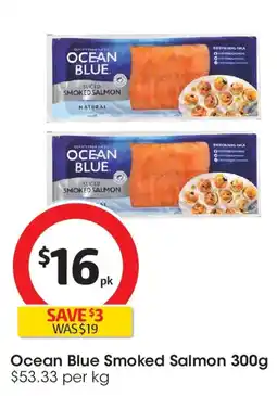 Coles Ocean blue smoked salmon offer