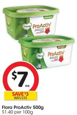 Coles Flora proactiv offer