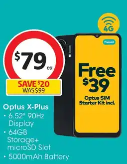 Coles Optus x-plus offer
