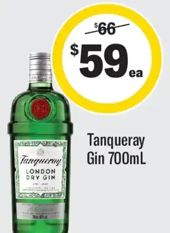 Coles Tanqueray gin offer