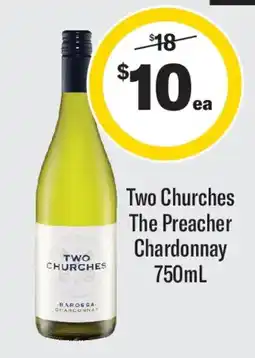 Coles Two churches the preacher chardonnay offer