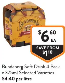 Foodworks Bundaberg soft drink offer