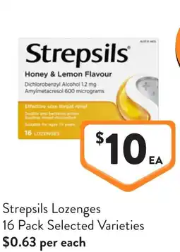 Foodworks Strepsils lozenges offer