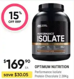 Healthy Life Optimum nutrition offer