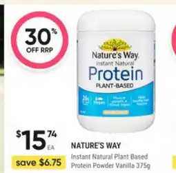 Healthy Life Nature's way offer