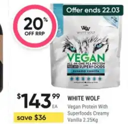 Healthy Life White wolf offer