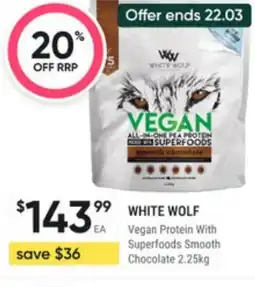 Healthy Life White wolf offer