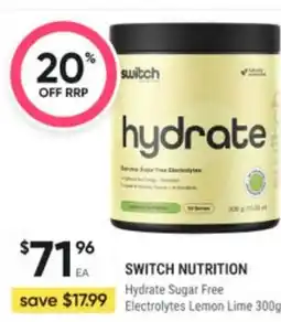 Healthy Life Switch nutrition offer