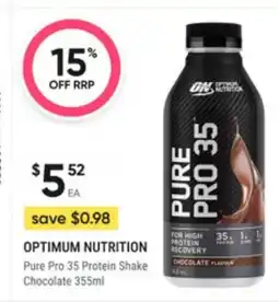 Healthy Life Optimum nutrition offer
