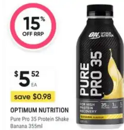 Healthy Life Optimum nutrition offer