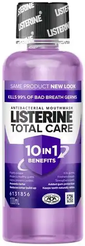 Amcal Pharmacies Listerine Total Care Mouthwash offer
