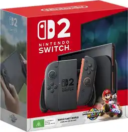 BIG W Nintendo Switch 2 Console + Mario Kart World Bundle offer