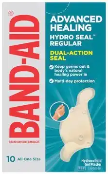 Amcal Pharmacies Band-Aid Advanced Healing Hydro Seal Regular Gel Plasters offer