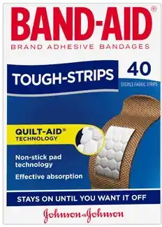 Amcal Pharmacies Band-Aid Tough Strips offer