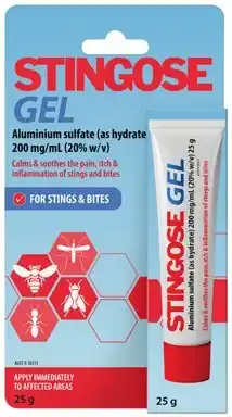 Amcal Pharmacies Stingose Stings & Bites Gel offer