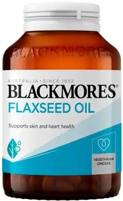 Amcal Pharmacies Blackmores Flaxseed Oil 100 Capsules offer