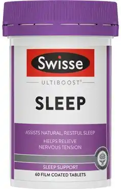 Amcal Pharmacies Swisse Ultiboost Sleep 60 Tablets offer
