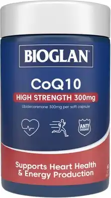 Amcal Pharmacies Bioglan CoQ10 High Strength 300mg 60 Capsules offer