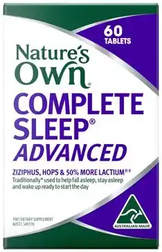 Amcal Pharmacies Nature’s Own Complete Sleep Advanced 60 Tablets offer