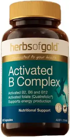 Amcal Pharmacies Herbs of Gold Activated B Complex 60 Capsules offer