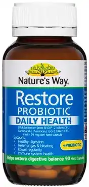 Amcal Pharmacies Nature’s Way Restore Probiotic Daily Health 90 Capsules offer
