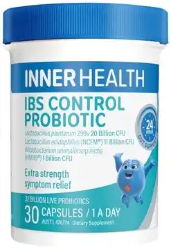 Amcal Pharmacies Inner Health IBS Control Probiotic 30 Capsules offer